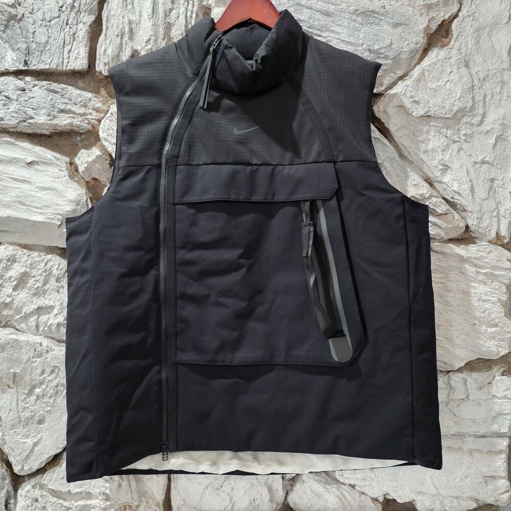 Nike Sportswear Tech Pack Utility Vest Black Men's Sz XL CZ9264-010